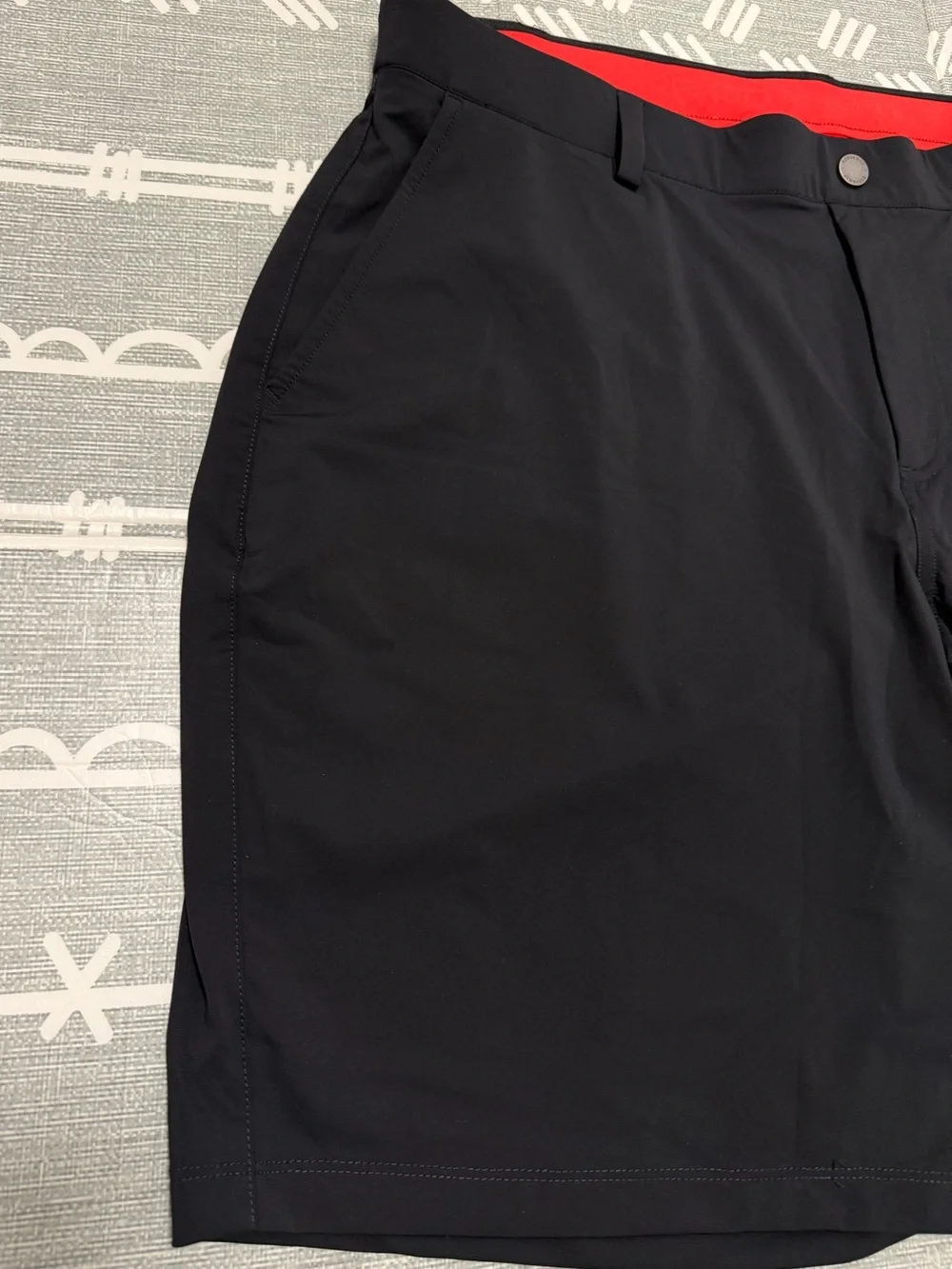 Redvanly Hanover Pull-On Shorts in Tuxedo Black XXL/9” inseam
